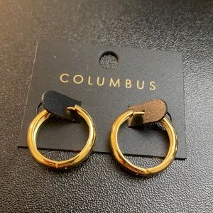 Gold Small Hoops